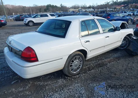 2009 Mercury Grand Marquis Ls (Fleet Only) from USA, damaged, VIN 2MEHM75V59X636396